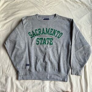 Vintage JanSport Sac Sacramento State Crewneck Sweatshirt Size M